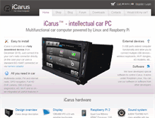 Tablet Screenshot of i-carus.com